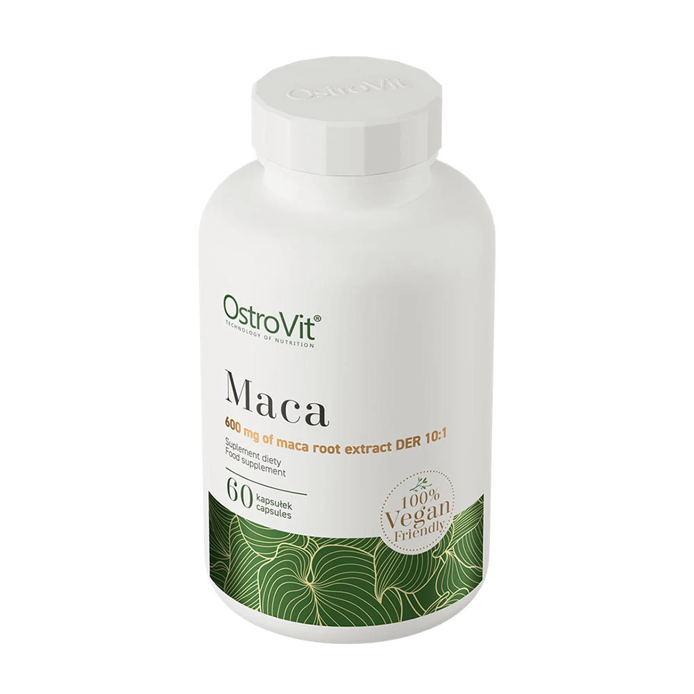 OstroVit - Maca, 600 mg, 60 vegetabiliska kapslar - Bild 6