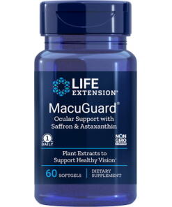 MacuGuard Ocular Support with Saffron & Astaxanthin - 60 softgels