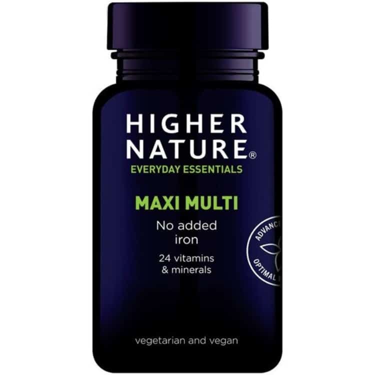 Higher Nature - Maxi Multi, 90 tabletter | Vitaminer och MineralerVeganska produkterHälsa och välbefinnandeMultivitaminerHälsokostVitaminer för män | Apoteka