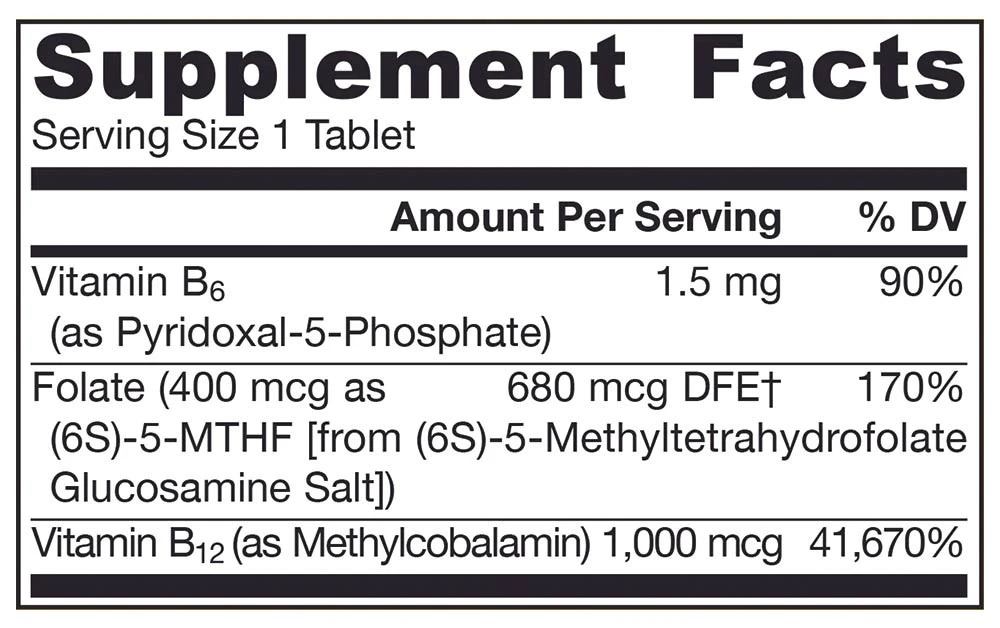 Jarrow Formulas - Metyl B-12 & Metylfolat - Bild 2