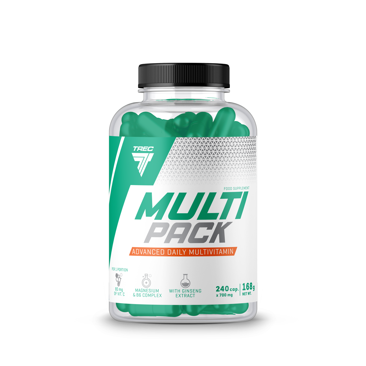 Trec Nutrition - Multi Pack, 240 kapslar | Vitaminer och MineralerHälsokost | Apoteka