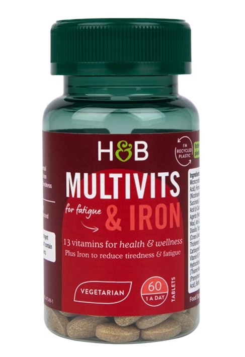 Multivits & Iron - 60 tablets (EAN 5059604473494)