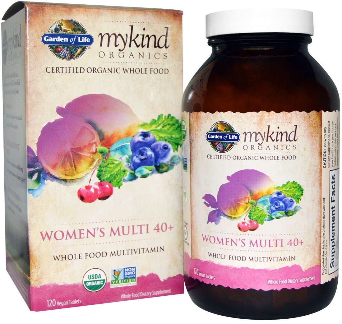 Mykind Women's Multi 40+ - 120 vegan tablets