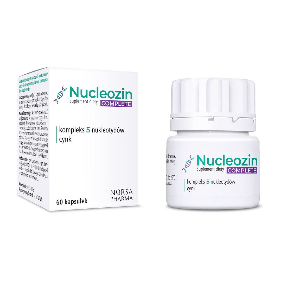 Norsa Pharma - Nucleozin Complete, 60 kapslar | Vitaminer och Mineraler | Apoteka