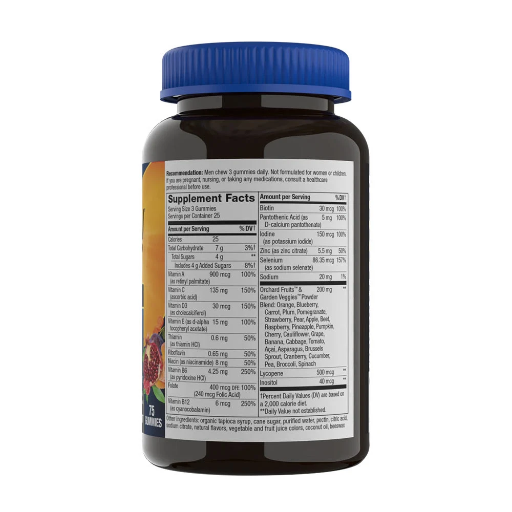 Nature's Way - Alive! Premium Multivitamin Gummies för män, 75 stycken - Bild 2