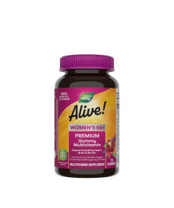Natures Way Alive!® Premium Women’s 50+ Gummy Multivitamin (75 Gummies