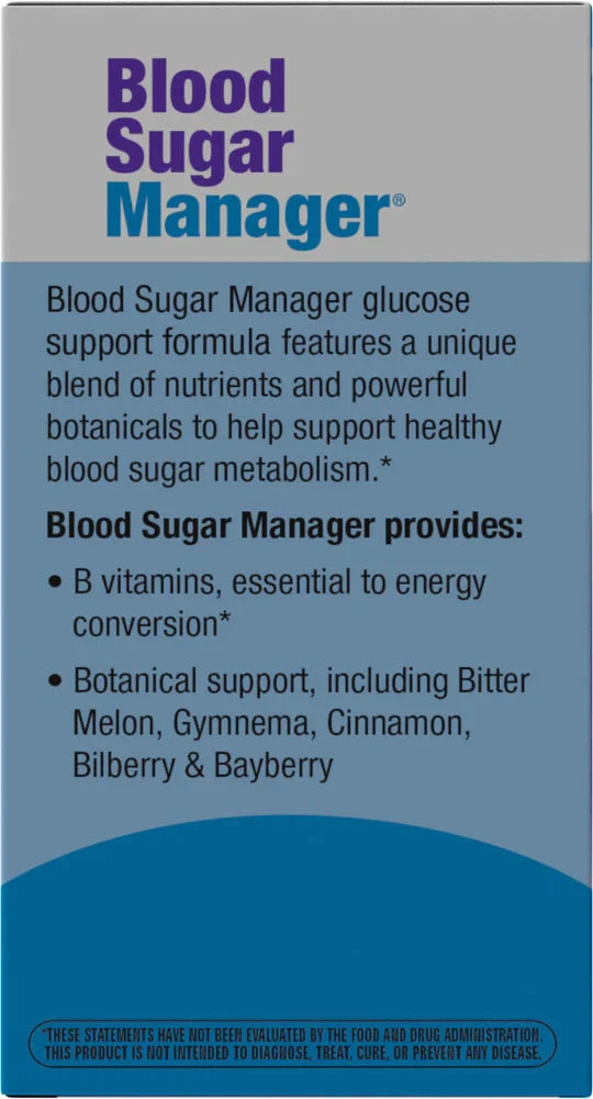 Nature's Way - Blood Sugar Manager, 60 tabletter - Bild 9