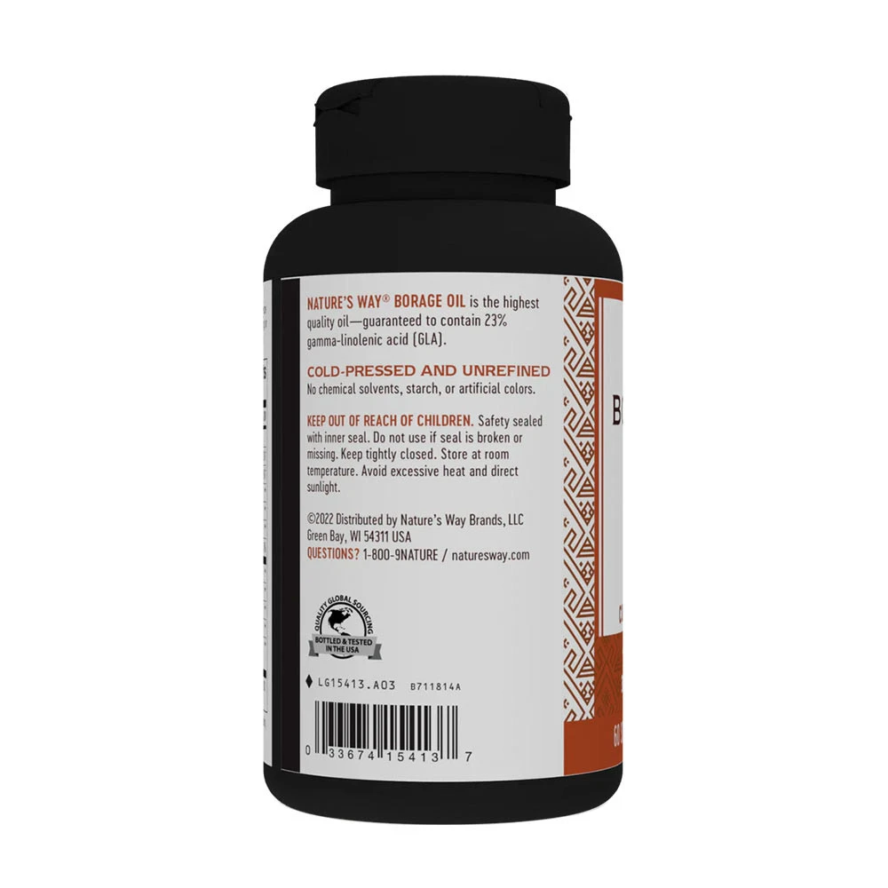 Nature's Way - Gurkörtsolja, 60 kapslar - Bild 5