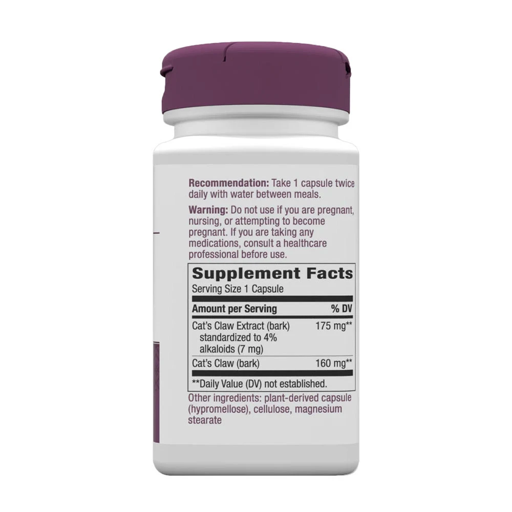 Natures Way - Cat's Claw Premium Extract, 60 kapslar - Bild 2