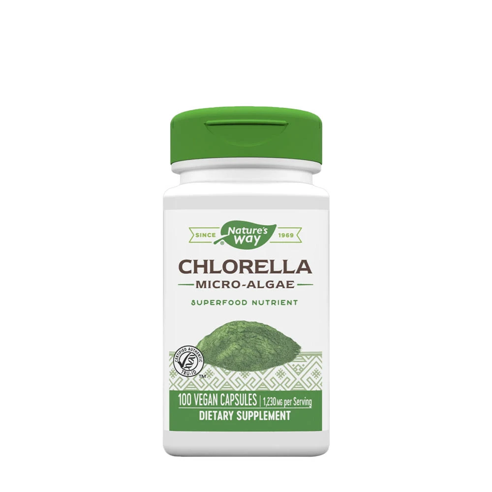 Natures Way - Chlorella, 100 kapslar | Hälsokost | Apoteka