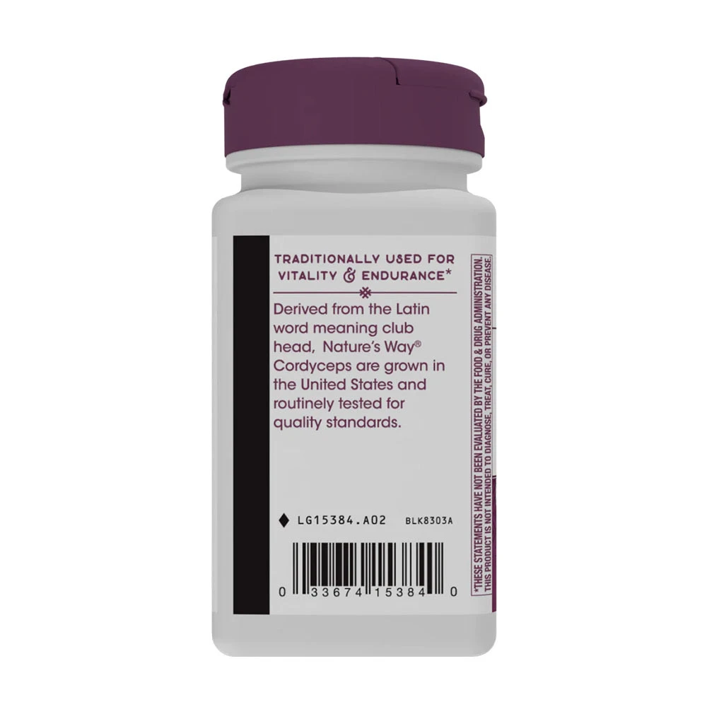 Natures Way - Cordyceps, 60 kapslar - Bild 9