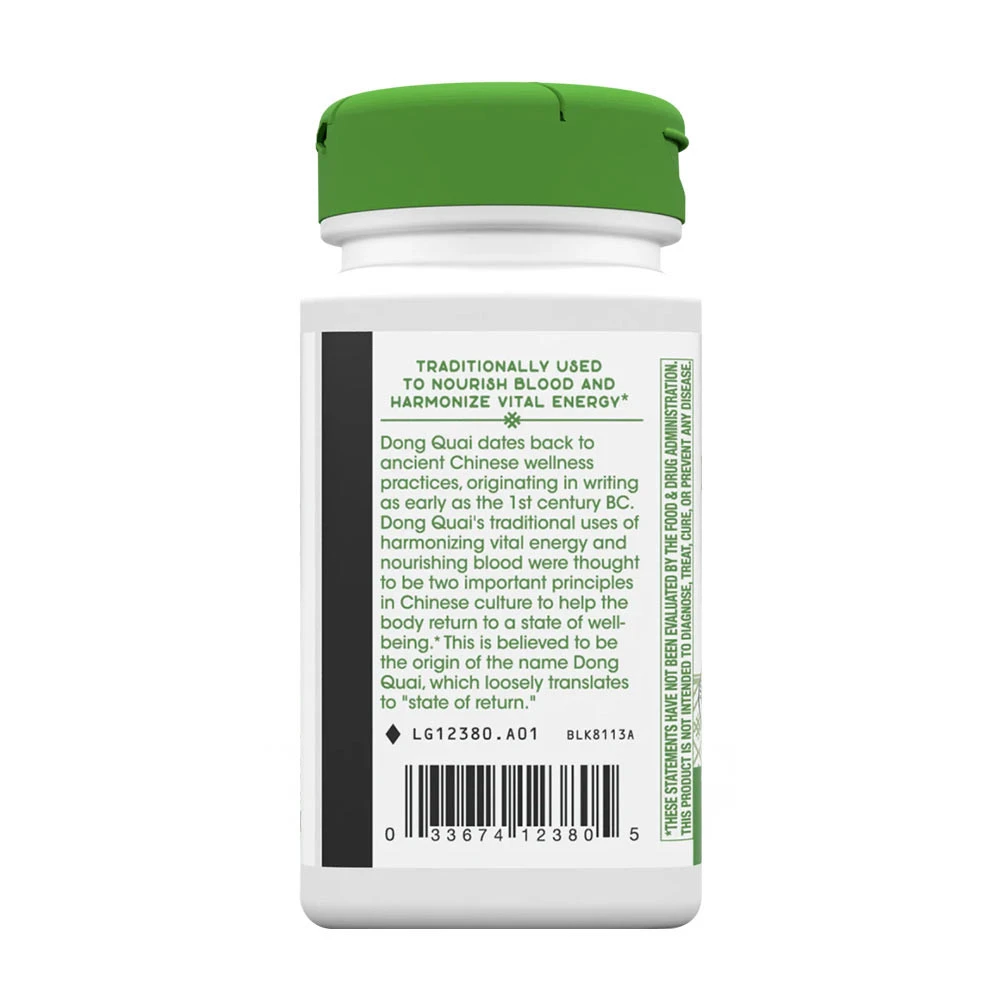 Natures Way - Dong Quai Rot, 100 Kapslar - Bild 6