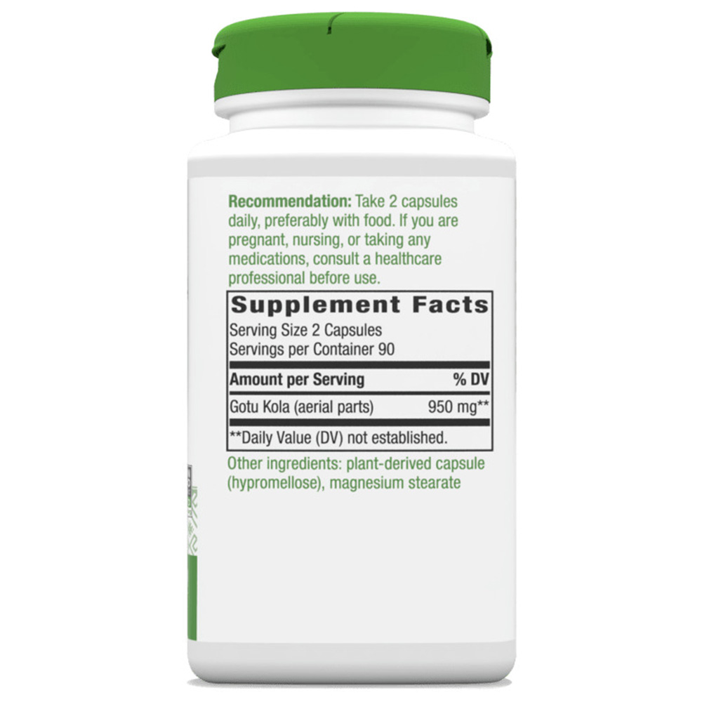 Natures Way - Gotu Kola Herb, 180 kapslar - Bild 5