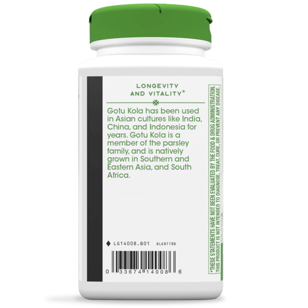 Natures Way - Gotu Kola Herb, 180 kapslar - Bild 6