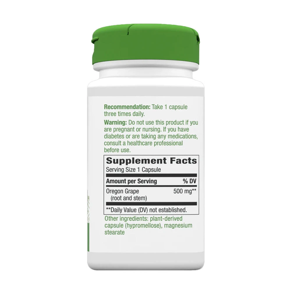 Natures Way - Oregon Grape, 90 kapslar - Bild 4