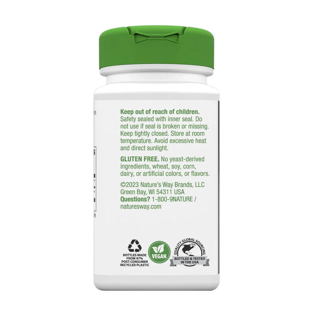 Natures Way - Hallonblads Kapslar, 100 kapslar - Bild 6
