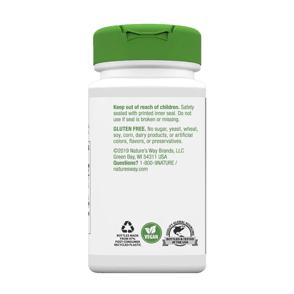 Natures Way - Spirulina, 100 kapslar - Bild 5