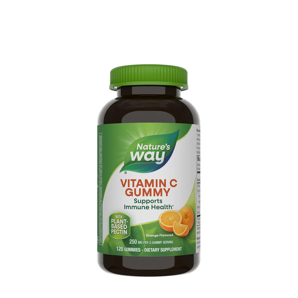 Natures Way - Vitamin C Tuggummier, 120 stycken | Vitaminer och MineralerHälsokost | Apoteka