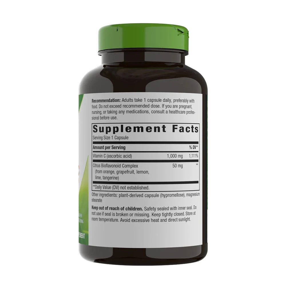 Natures Way - Vitamin C med Bioflavonoider, 250 Kapslar - Bild 2