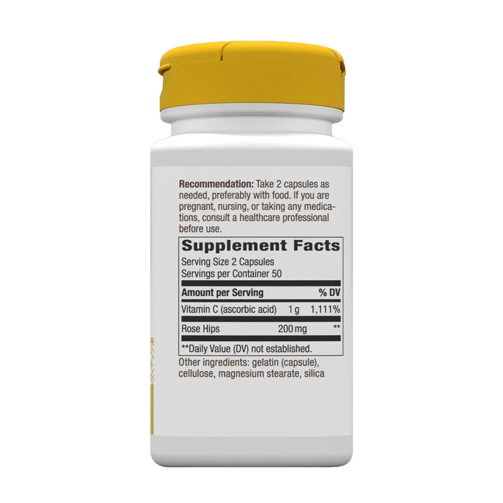 Natures Way - Vitamin C med Nypon, 100 Kapslar - Bild 7