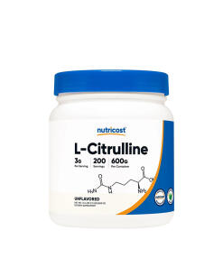 Nutricost L-Citrulline (Base) Powder (600 g)