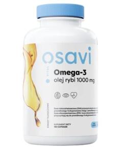 OSAVI Omega-3 Fish Oil Molecularly Distilled 1000 mg lemon flavour (180 softgels)