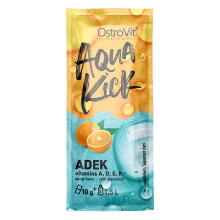 OstroVit - Aqua Kick ADEK Orange, 10 g | Vitaminer och Mineraler | Apoteka