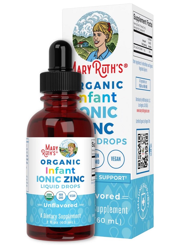 MaryRuth Organics - Organiska Joniska Zinkdroppar för Spädbarn, 60 ml | Hälsa och välbefinnandeHälsokostBarns hälsa | Apoteka