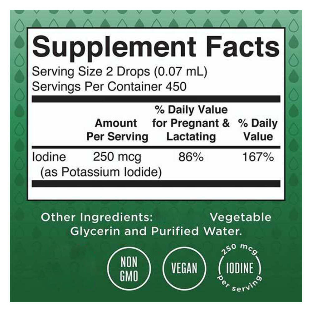 MaryRuth Organics - Ekologiska Joddroppar, 30 ml - Bild 3