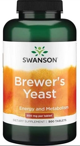 Swanson - Öljäst, 500 mg - 500 tabletter - Bild 3