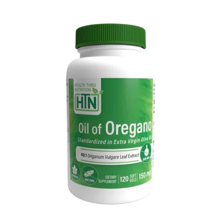 Health Thru Nutrition - Oreganoolja, 150 mg - 120 mjukkapslar | Hälsa och välbefinnandeAntioxidanterHälsokost | Apoteka