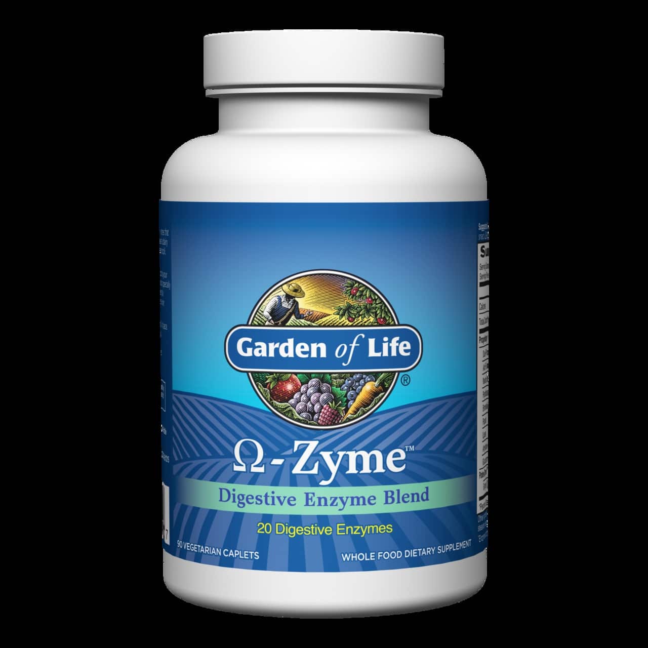 Garden of Life - OmegaZyme, 90 vegetabiliska kapslar | Hälsa och välbefinnandeHälsokostEnzymerNordisk vitalitet | Apoteka