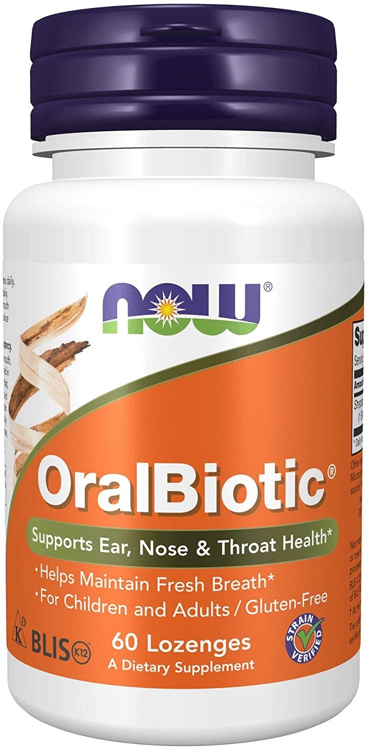 NOW - OralBiotic, 60 Lozenges | Vitaminer och MineralerHälsa och välbefinnandeHälsokostProbiotikaBarns hälsa | Apoteka