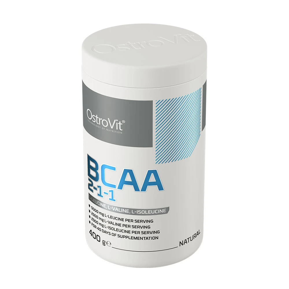 OstroVit - BCAA 2-1-1, 400 g, Naturlig - Bild 5
