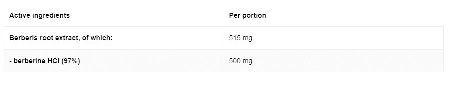 OstroVit - Berberin HCI 97%, 90 kapslar - Bild 5