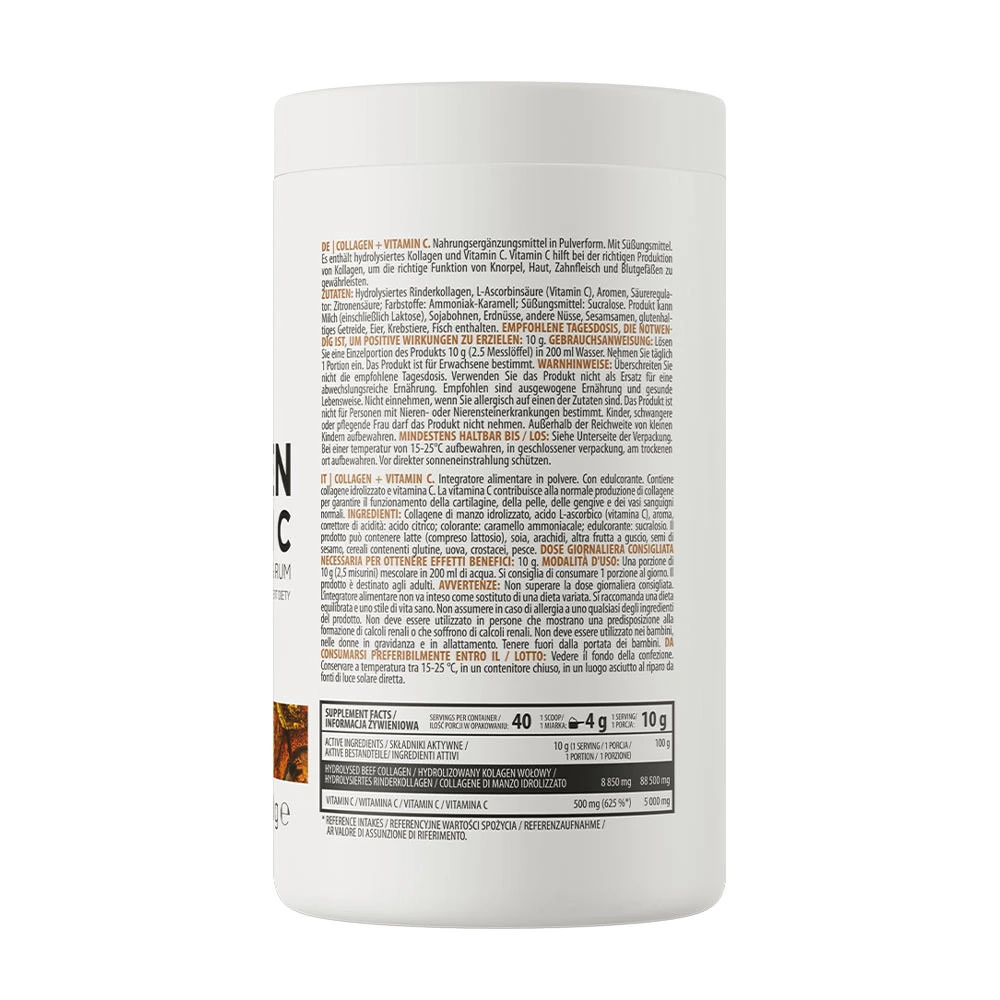 OstroVit - Kollagen + Vitamin C, 400 g, Cola & Rom - Bild 6