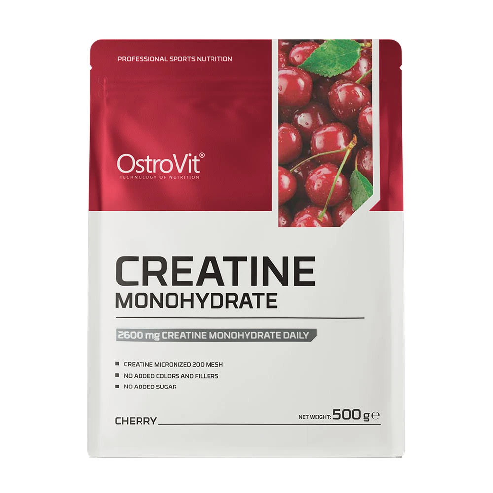 OstroVit - Kreatinmonohydrat, 500 g, Körsbär - Bild 6