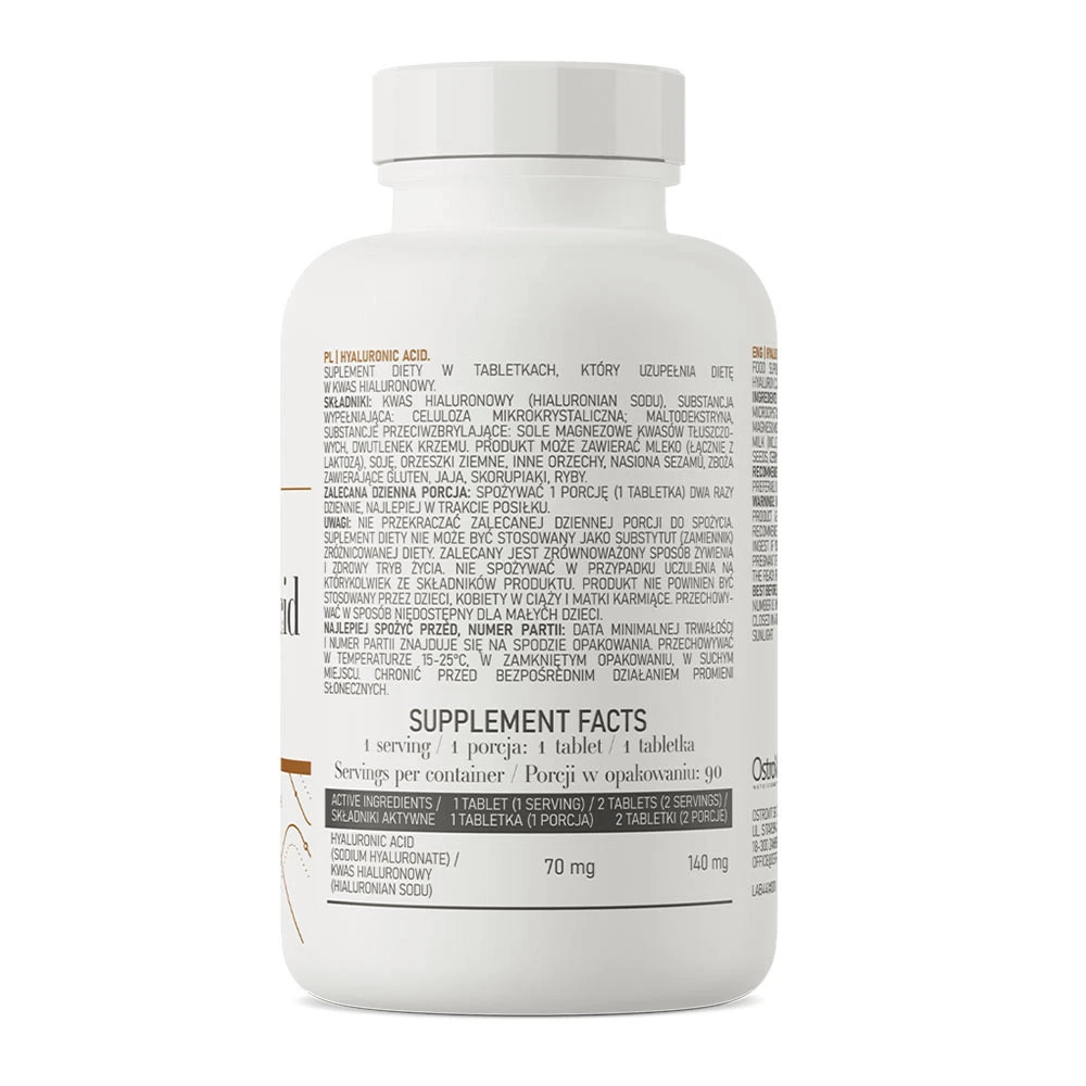 OstroVit - Hyaluronsyra, 90 tabletter - Bild 8