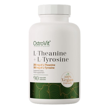 Ostrovit L-Theanine + L-Tyrosine VEGAN (90 Capsules)