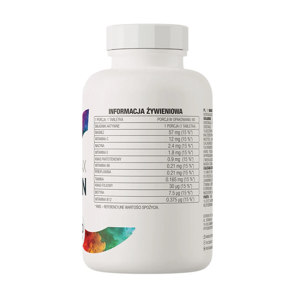 OstroVit - Magnez MAX + Vitamin, 60 tabletter - Bild 7