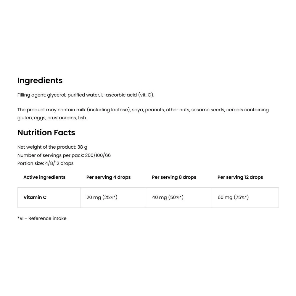 OstroVit - Pharma Vitamin C KIDS droppar, 30 ml - Bild 7