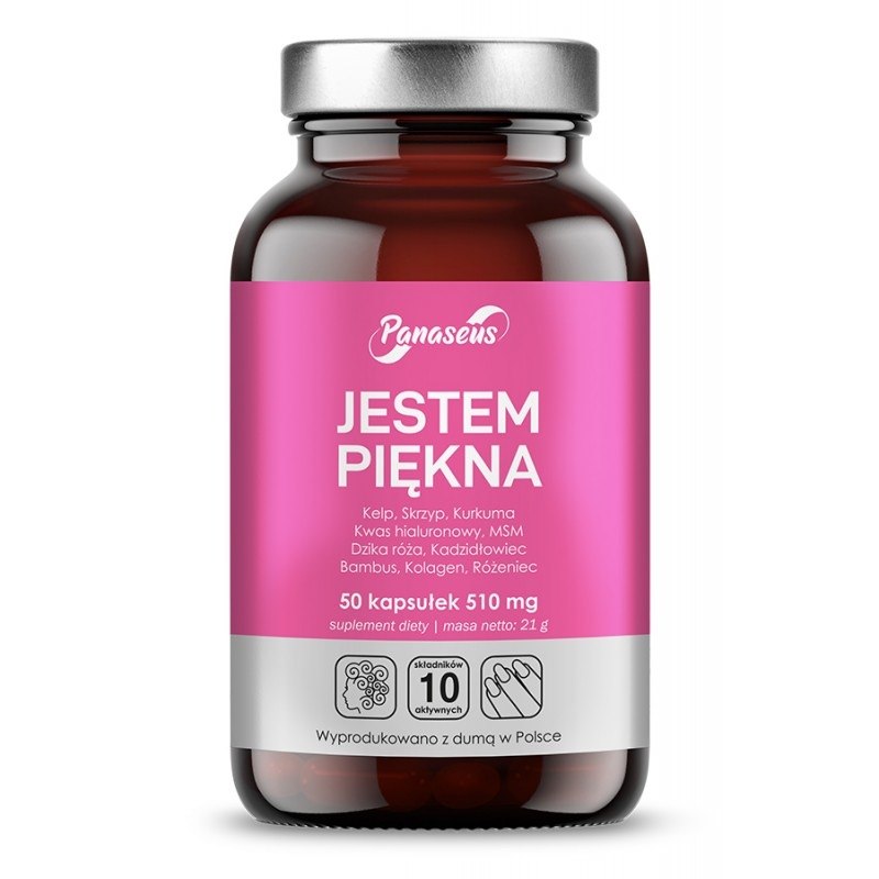 Panaseus - I am Beautiful, 50 kapslar | Vitaminer och MineralerKollagenMSM | Apoteka