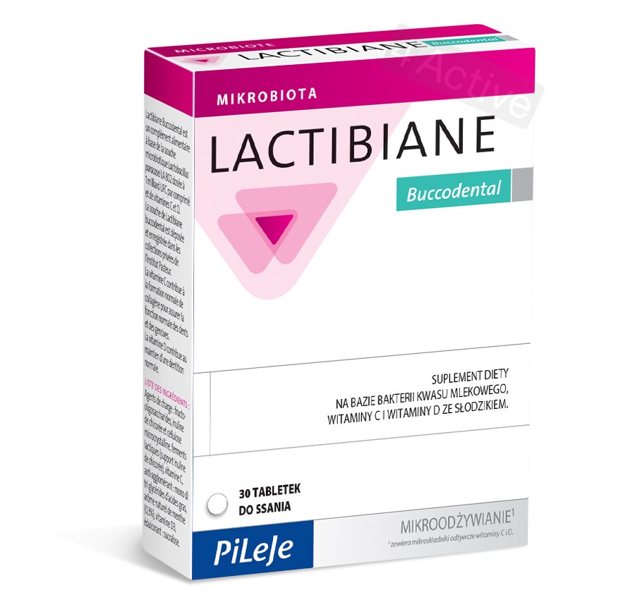 PiLeJe - Lactibiane Buccodental, 30 tabletter | Vitaminer och MineralerHälsa och välbefinnandeProbiotika | Apoteka