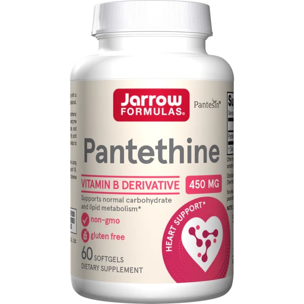 Jarrow Formulas - Pantetin, 450 mg, 60 mjukkapslar | Vitaminer och MineralerHälsa och välbefinnandeVissa vitaminerHälsokostVitalitet | Apoteka