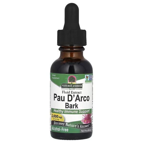 Natures Answer - Pau DArco Bark, 2000 mg, 30 ml | Veganska produkterHälsa och välbefinnandeHälsokost | Apoteka