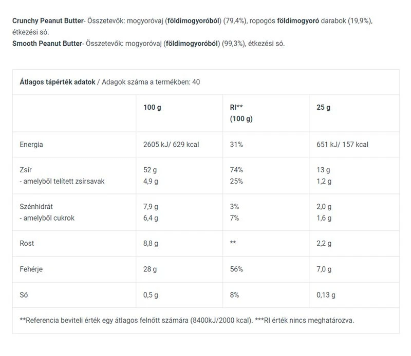 BioTechUSA - Jordnötssmör, Slätt - 1000g - Bild 6