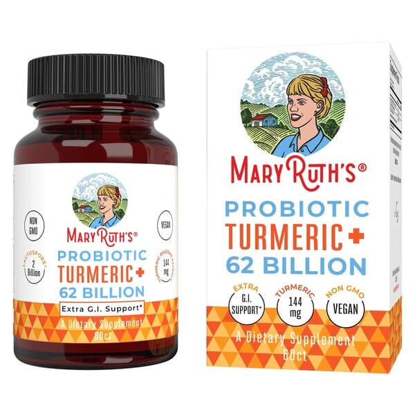MaryRuth Organics - Probiotiska Gurkmejakapslar, 60 st | Vitaminer och MineralerVeganska produkterHälsa och välbefinnandeHälsokostNordisk vitalitet | Apoteka
