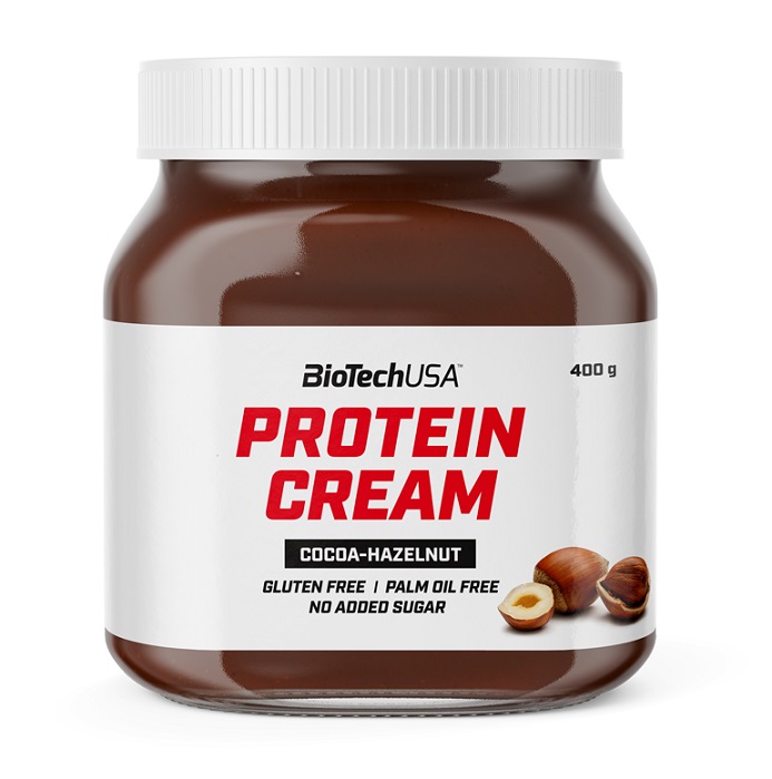 BioTechUSA - Protein Cream, Kakao-Haselnöt, 400g | HälsokostNötsmörProteinerFitness och träning | Apoteka
