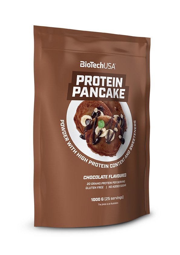 BioTechUSA - Proteinpannkaka, Choklad, 1000g | HälsokostProteinerFitness och träningSundhedsfødevarer | Apoteka