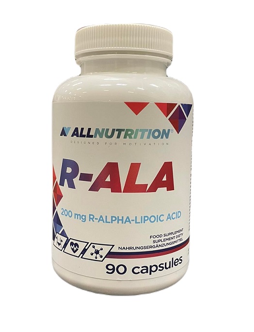 Allnutrition - R-ALA, 200 mg, 90 kapslar | Hälsa och välbefinnandeHälsokostAlfa-liponsyra | Apoteka
